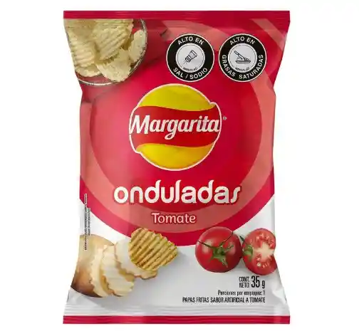 Papas Margarita Tomate 40g