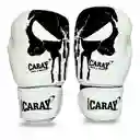 Guante De Boxeo Liga Black And White Unisex 12 Onzas