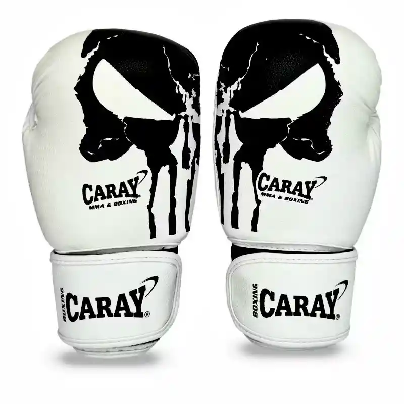 Guante De Boxeo Liga Black And White Unisex 12 Onzas