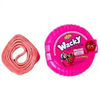 Wacky Chicle Rollo Tape Gum Rolls