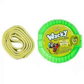 Wacky Chicle Rollo Tape Gum Rolls