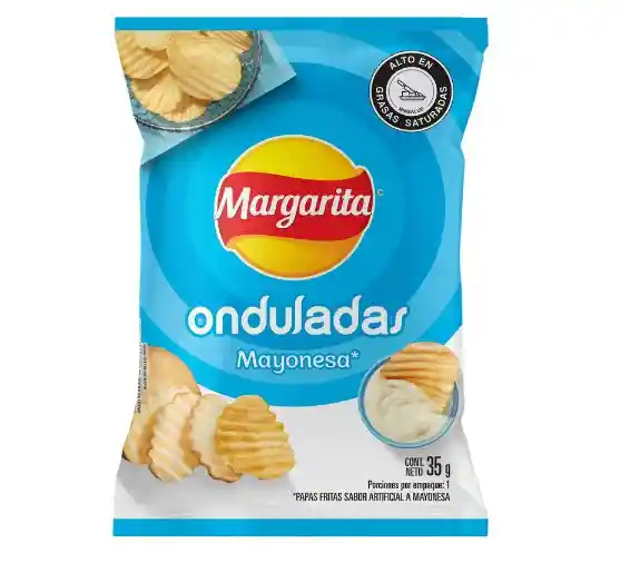 Papas Margarita Mayonesa 36g