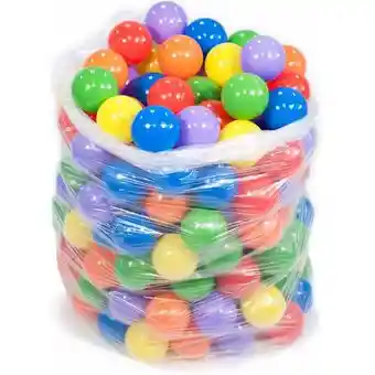 Set De 100 Pelotas Plásticas Para Piscina Colores Juego