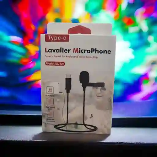Micrófono Solapa Lavalier Tipo C Gl-121