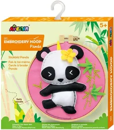 Juguete Niñas Set De Arte Y Diseño Bordados Panda Tejidos