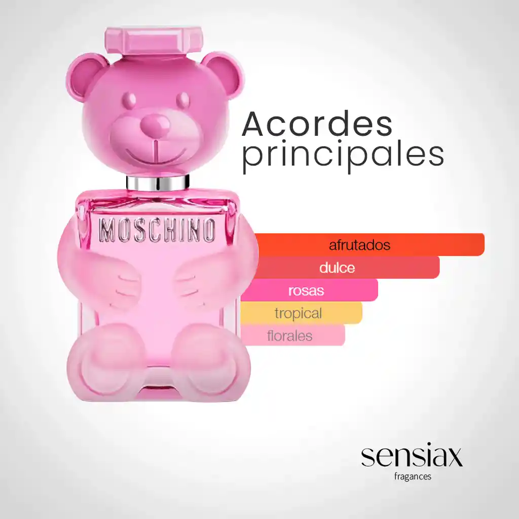 Perfume Moschino Toy 2 Bubble Gum Edt Mujer Original