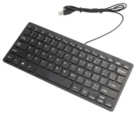 Teclado Slim Mini Usb Para Pc Ezis Tmu 100