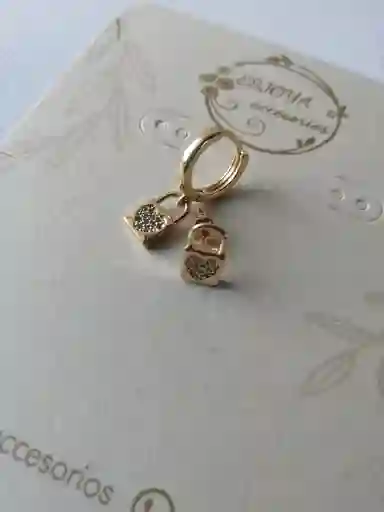 Arete + Argolla Candado