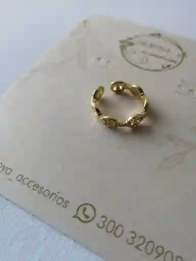 Anillo Dorado Auto Ajustable