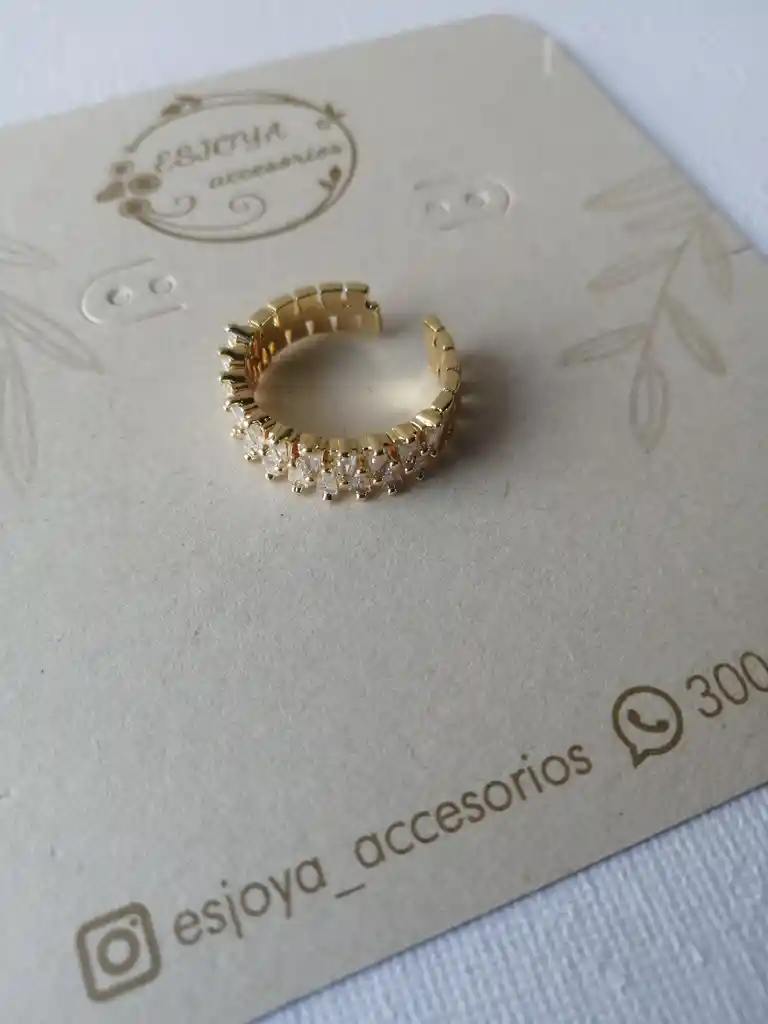 Anillo Auto Ajustable Perla