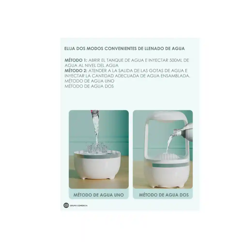 Difusor De Aire Ambiental Antigravedad Humidificador Aromático Con Esencia