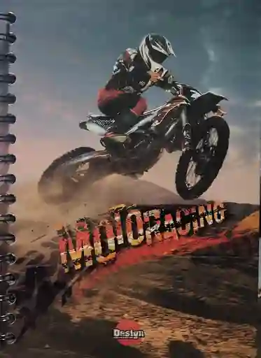 Cuaderno Argollado Pequeño Masculino - 5 Materias 160h Cuadriculado