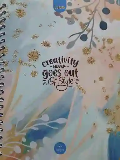 Cuaderno Argollado Grande Femenino, 7 Materias 175h Cuadriculado