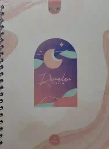 Cuaderno Argollado Grande Femenino, 7 Materias 175h Cuadriculado