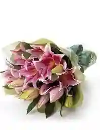 Bouquet De Lirios De Exportacion