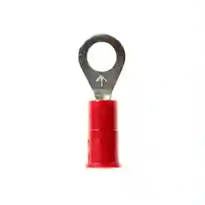 Terminal Aislada 3m Tipo Anillo 22-18 Roja 3/16"