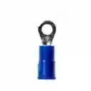 Terminal Aislada 3m Tipo Anillo 14-16 Azul 1/8" Pro