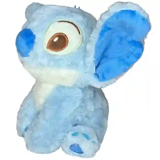 Peluche Stitch Azul Claro Peludo Fino 20cm