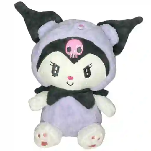 Peluche Kuromi Disfraz Morado 40cm