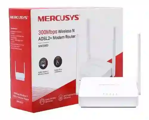 Router Wifi Mercusys Adsl2+ 300 Mbps 2.4ghz
