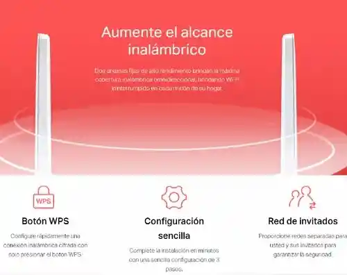 Router Wifi Mercusys Adsl2+ 300 Mbps 2.4ghz