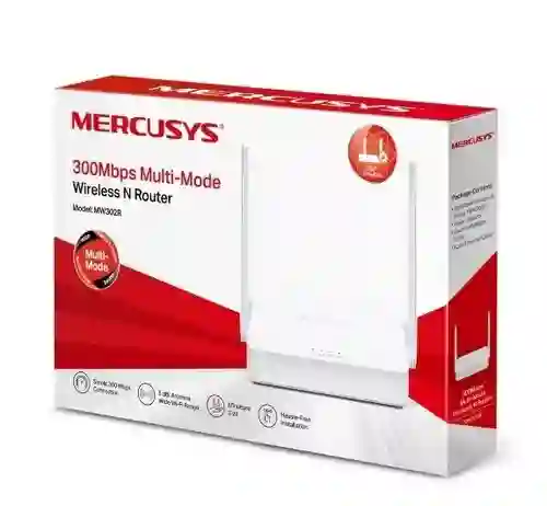 Router Mercusys Mw302r Inalámbrico N Multimodo A 300mbps