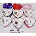 Joyero Regalo Corazón Cadena Reloj Cadena Aretes Mujer