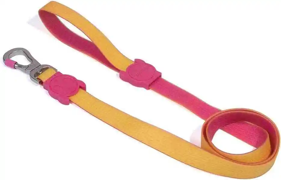 Neopro Lycra Leash Large Rosa Amarillo 2.5*120cm