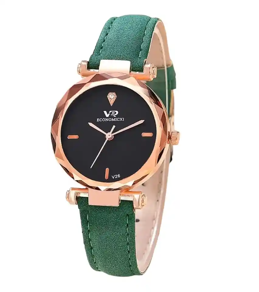 Kit Reloj Mariposa Para Mujer Reloj Dama Con Pulseras Verde