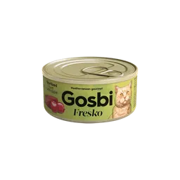 Lata Gato Castrado Gosbi Fresko Tuna With Aplle 70 Gr