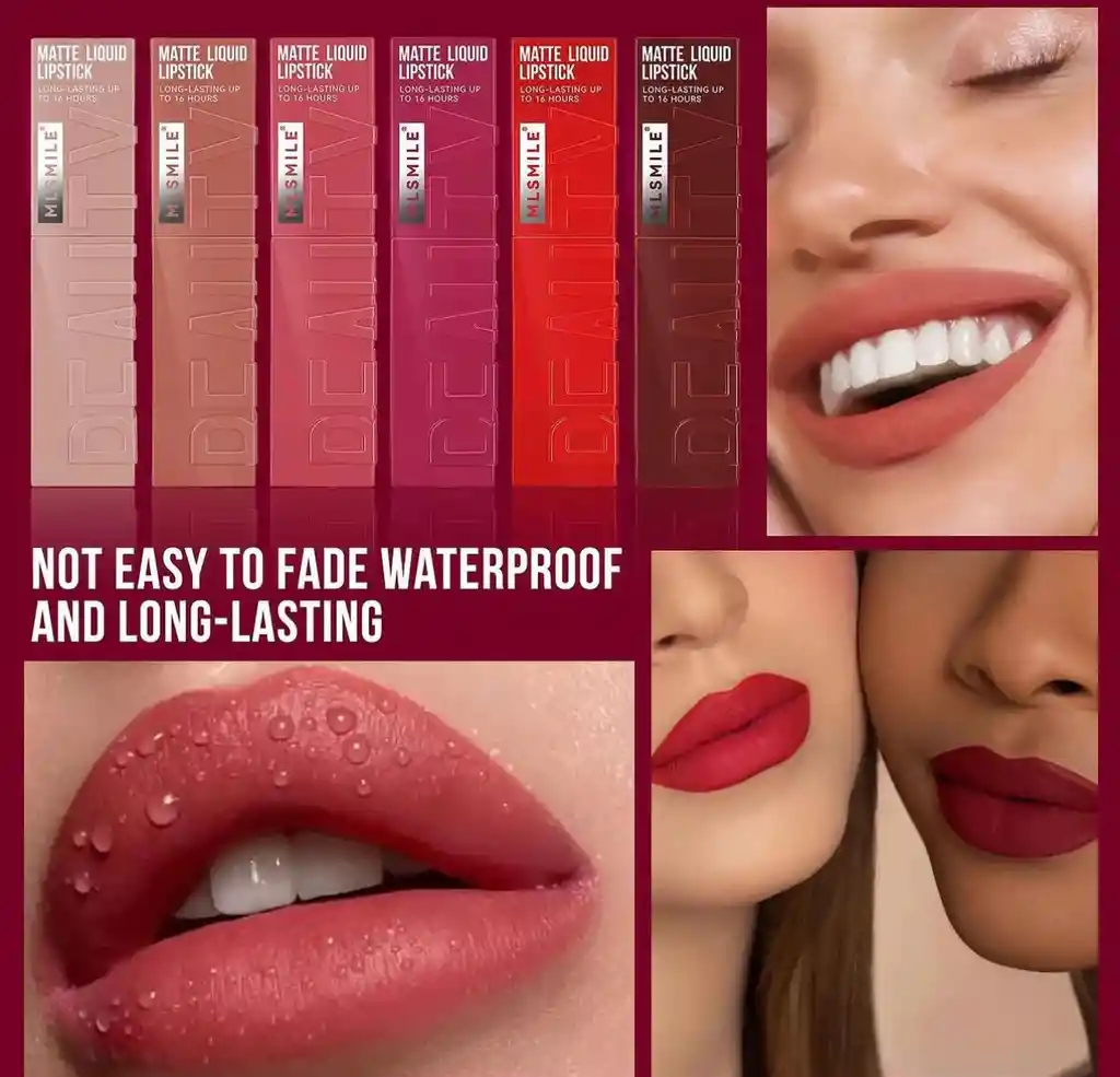 Labial Liquido Waterproof