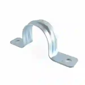 Grapa Galvanizada 1 1/2 Emt Doble Oreja Para Tuberia Pvc