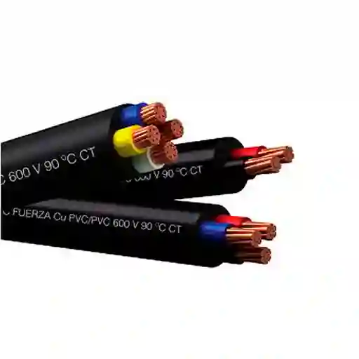 Cable Encauchetado Procables 600v 90c Tc-fr-sr 3x12