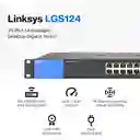 Switch Linksys Lgs124 Gigabit 24 Puertos 10/100/1000 Sg1024d