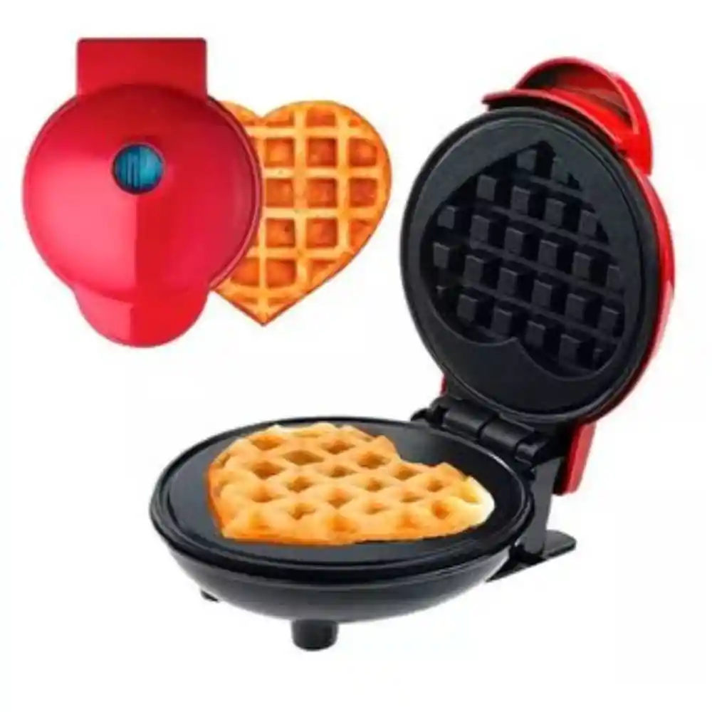 Mini Waflera Electrica Wafless Pancakes Forma De Corazon