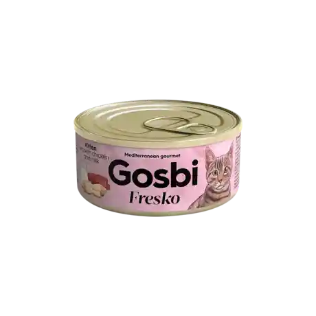 Lata Gato Kitten Gosbi Fresko Tuna With Chicken 70 Gr