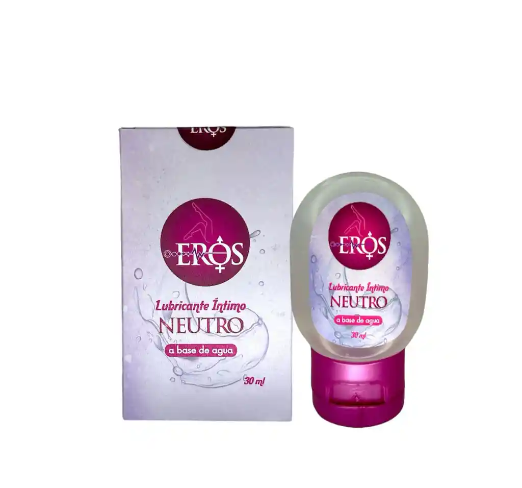 Lubricante Neutro A Base De Agua 30 Ml Eros