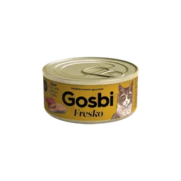 Lata Gato Adulto Gosbi Fresko Tuna With Salmon 70 Gr