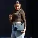 Bolso Cartera De Dama Mujer Karla Chacon June Azul