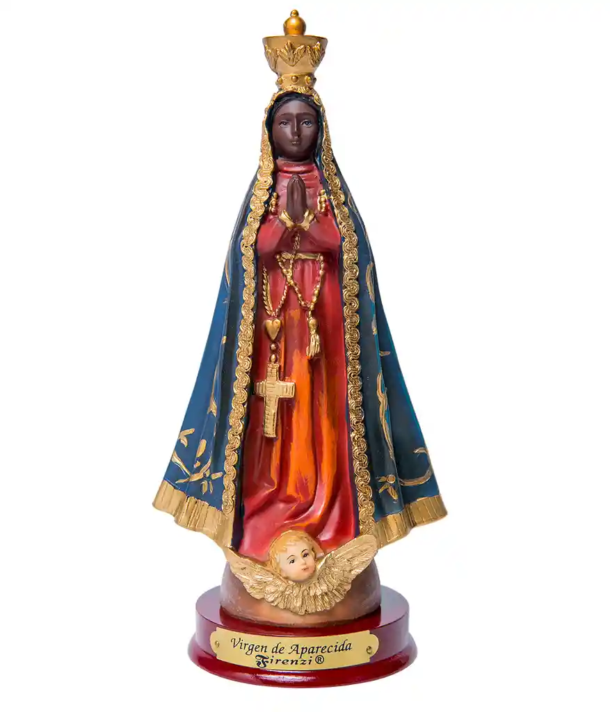 Virgen Aparecida De 20 Cm