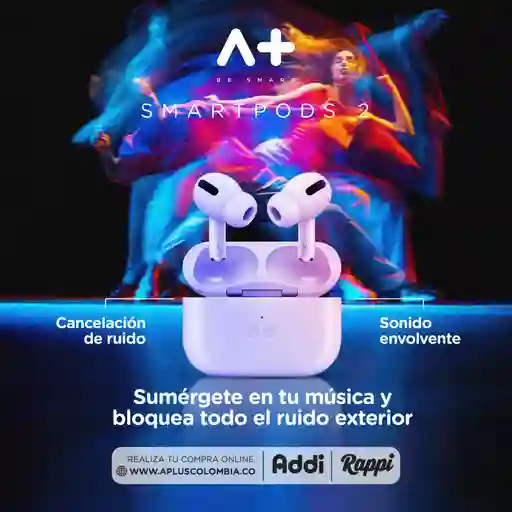 Audifonos Inalambricos Smartpods 2 By Aplus