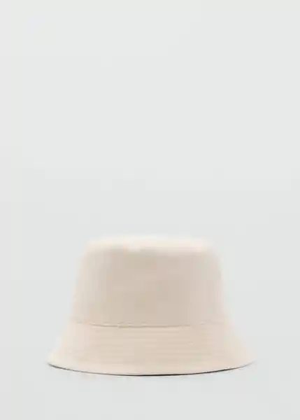 Gorro Izzie7 Crudo Talla 99 Mujer Mango