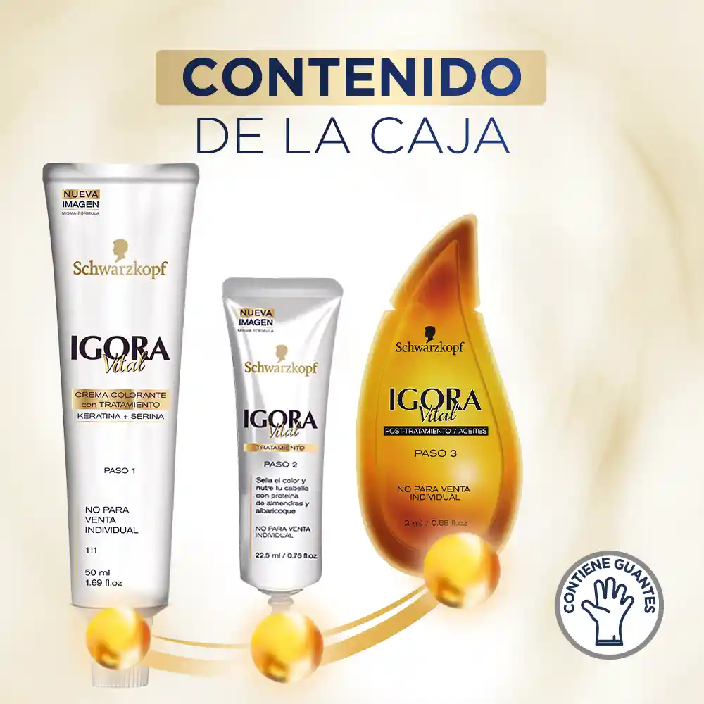 Tinte Igora Vital 6-888 Rubio Apasionado