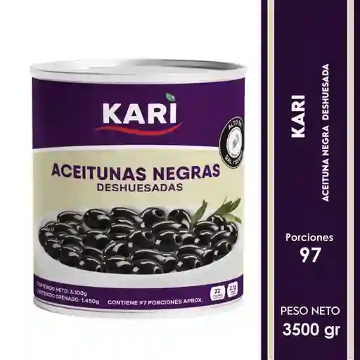 Kari Aceituna Negra Deshuesada