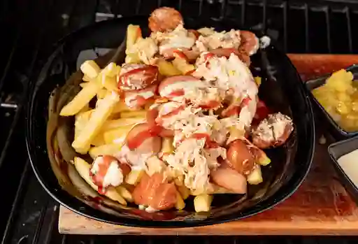 Salchichoripollo loco