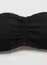 Sujetador Bandeau Negro Talla 21 Niñas Mango