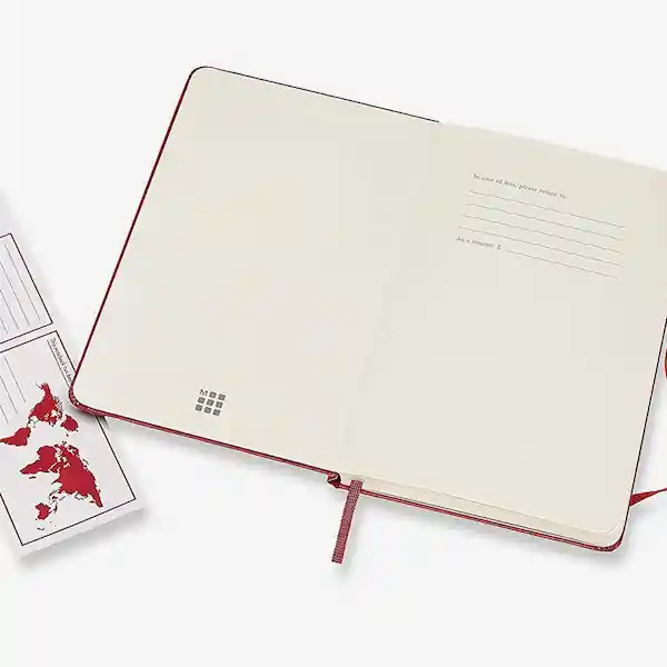 Inkanta Cuaderno Mediano Puntos Rojo Hc