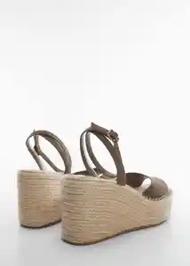 Sandalias Alex Crudo Talla 37 Mujer Mango