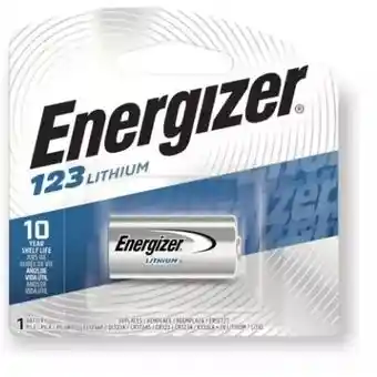 Pila Energizer 123 Lithium