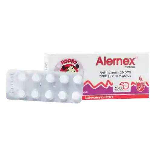 Alernex 10 Tabletas Alernex Para Mascotas Alernex Perros Y Gatos 10 Tab